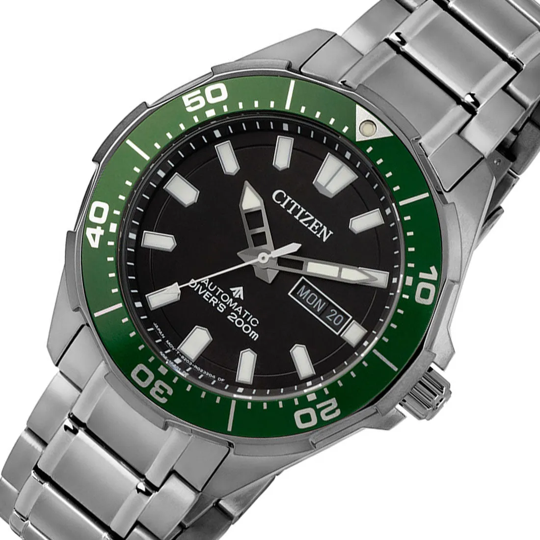 Citizen NY0071-81EE NY0071-81E Promaster Automatic Marine Titanium Black Dial Watch