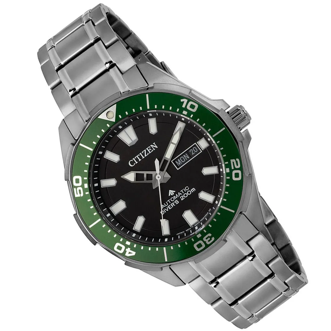 Citizen NY0071-81EE NY0071-81E Promaster Automatic Marine Titanium Black Dial Watch
