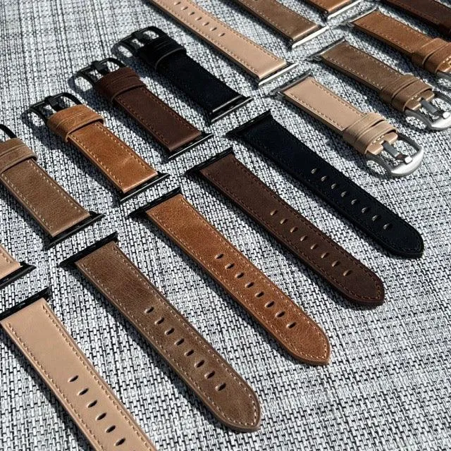 City | Leather Watch Band for Apple Watch ®