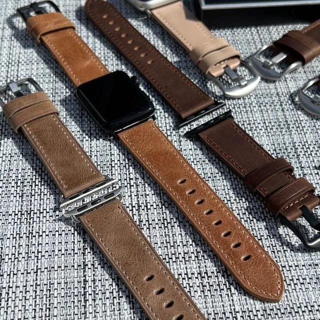 City | Leather Watch Band for Apple Watch ®