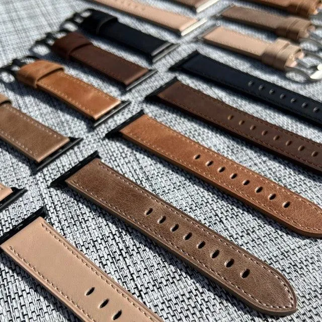 City | Leather Watch Band for Apple Watch ®