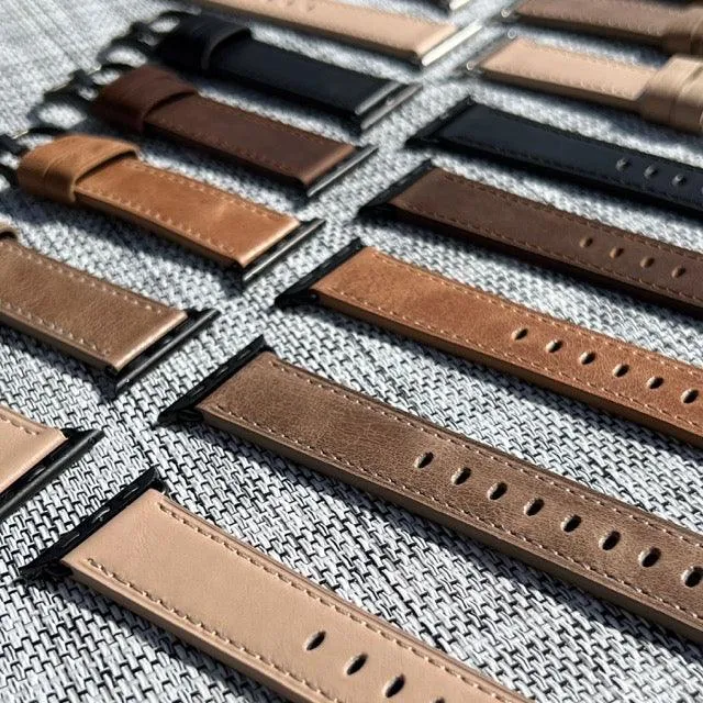 City | Leather Watch Band for Apple Watch ®