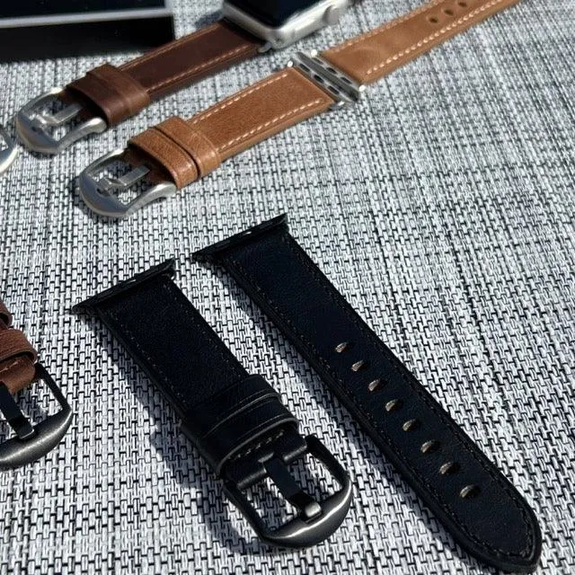 City | Leather Watch Band for Apple Watch ®