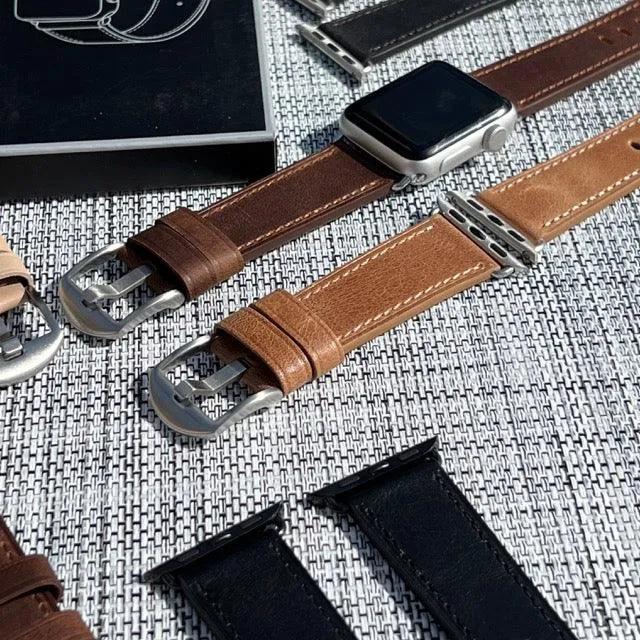 City | Leather Watch Band for Apple Watch ®