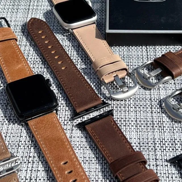 City | Leather Watch Band for Apple Watch ®