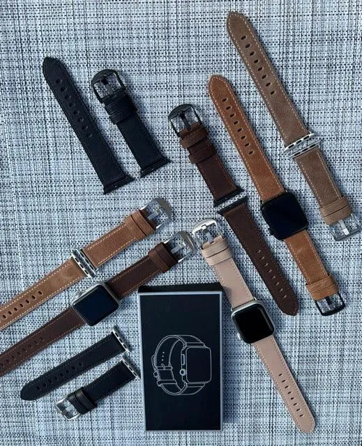 City | Leather Watch Band for Apple Watch ®