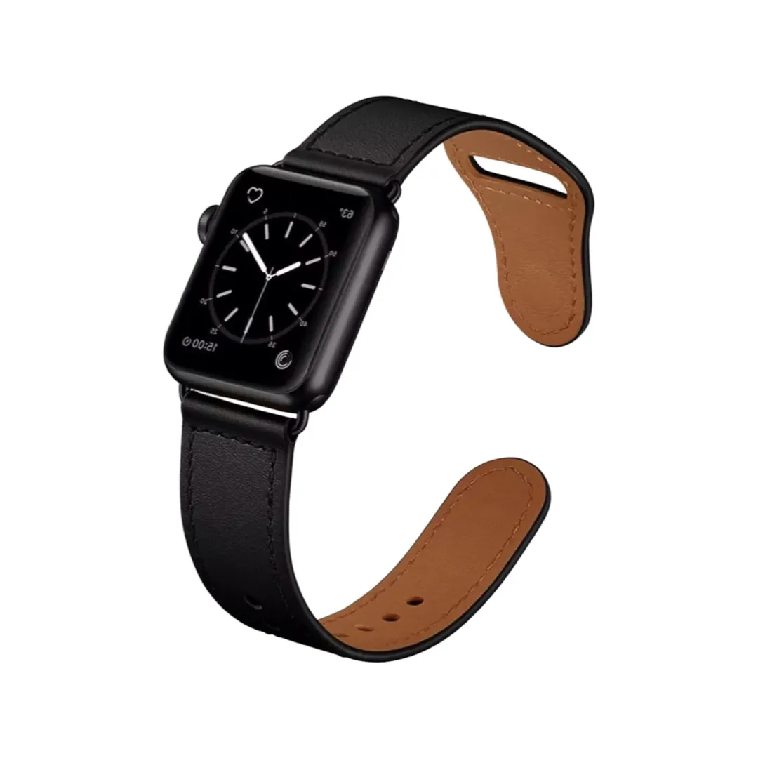 Classic Leather Strap Apple Watch Band