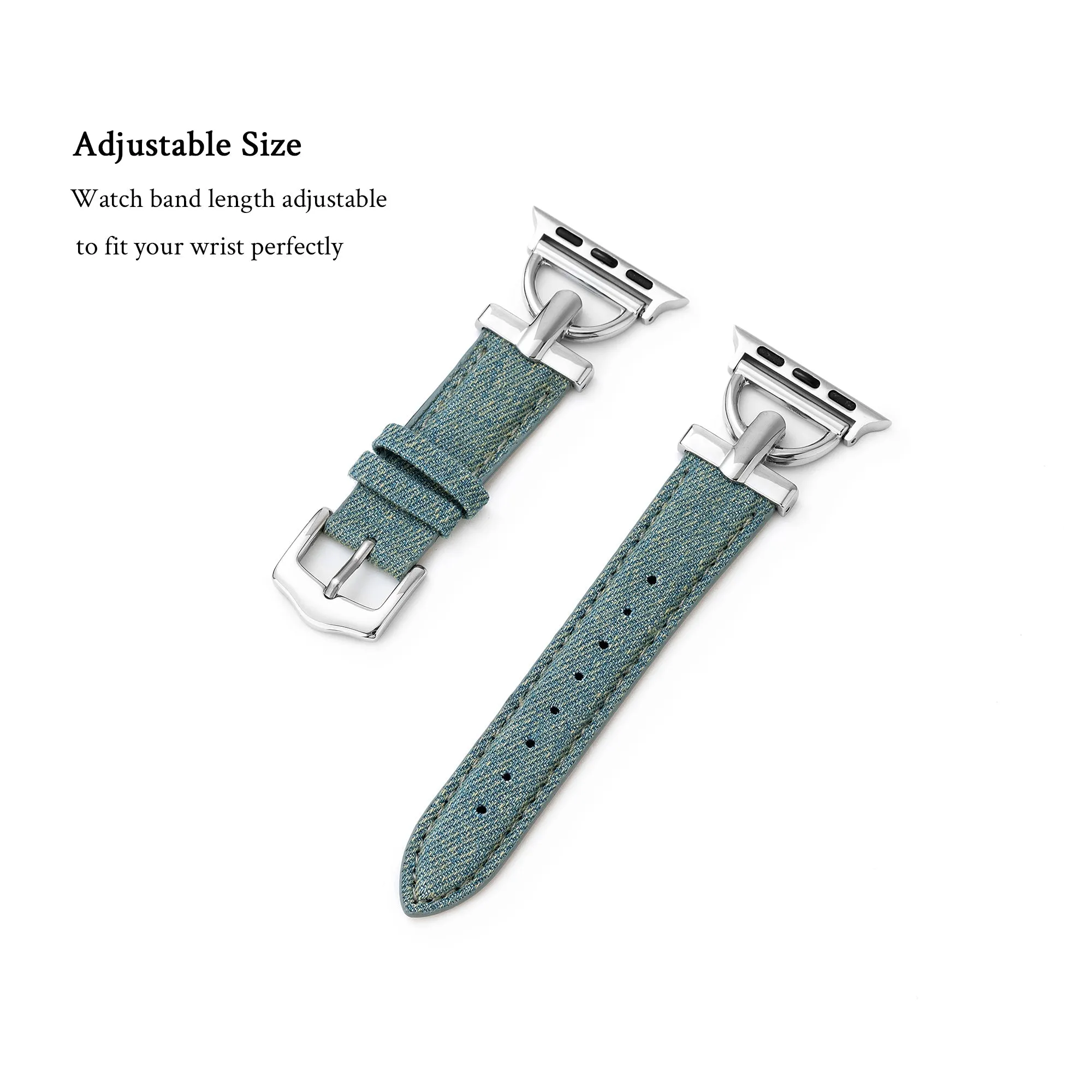 Classical Denim Apple Watch Band