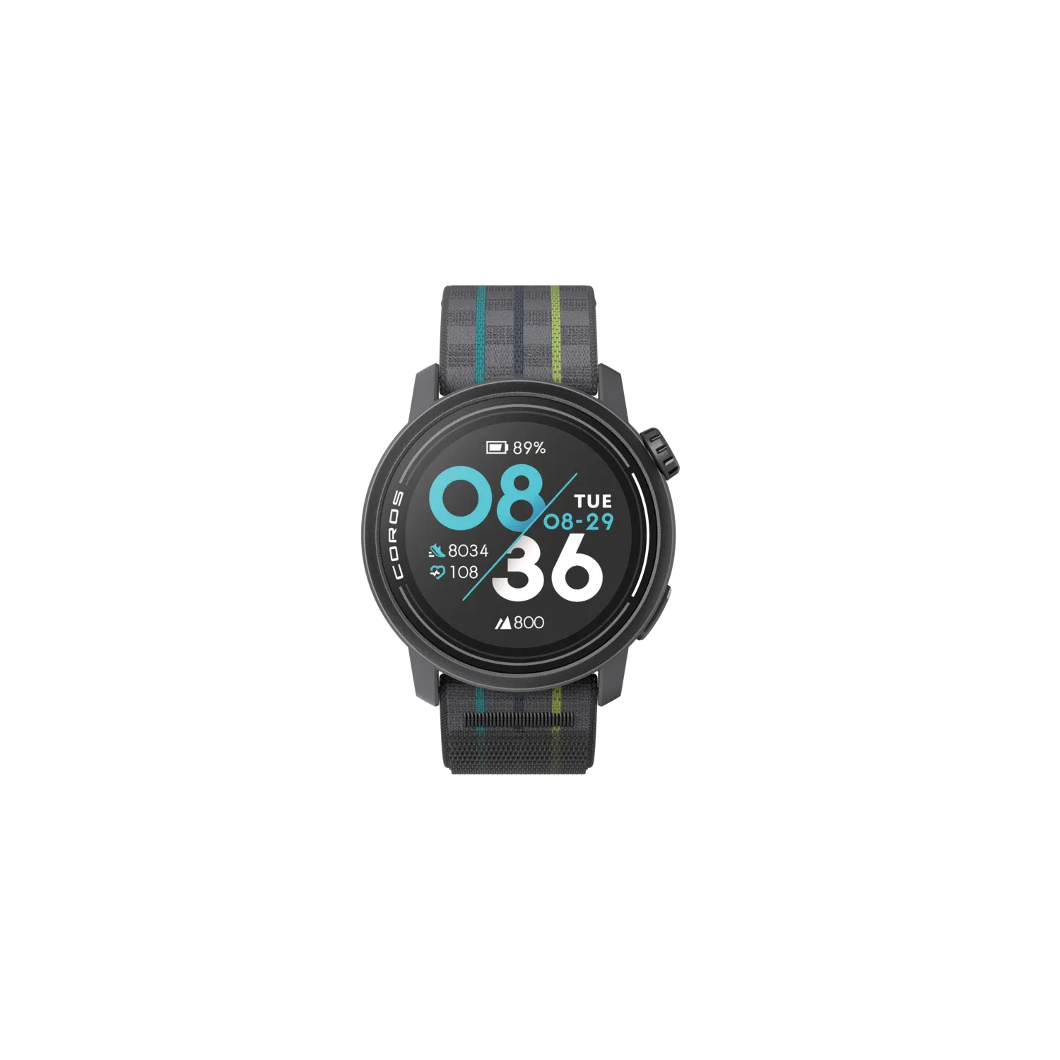 Coros Pace 3 Gps Sport Watch - Black Nylon Band