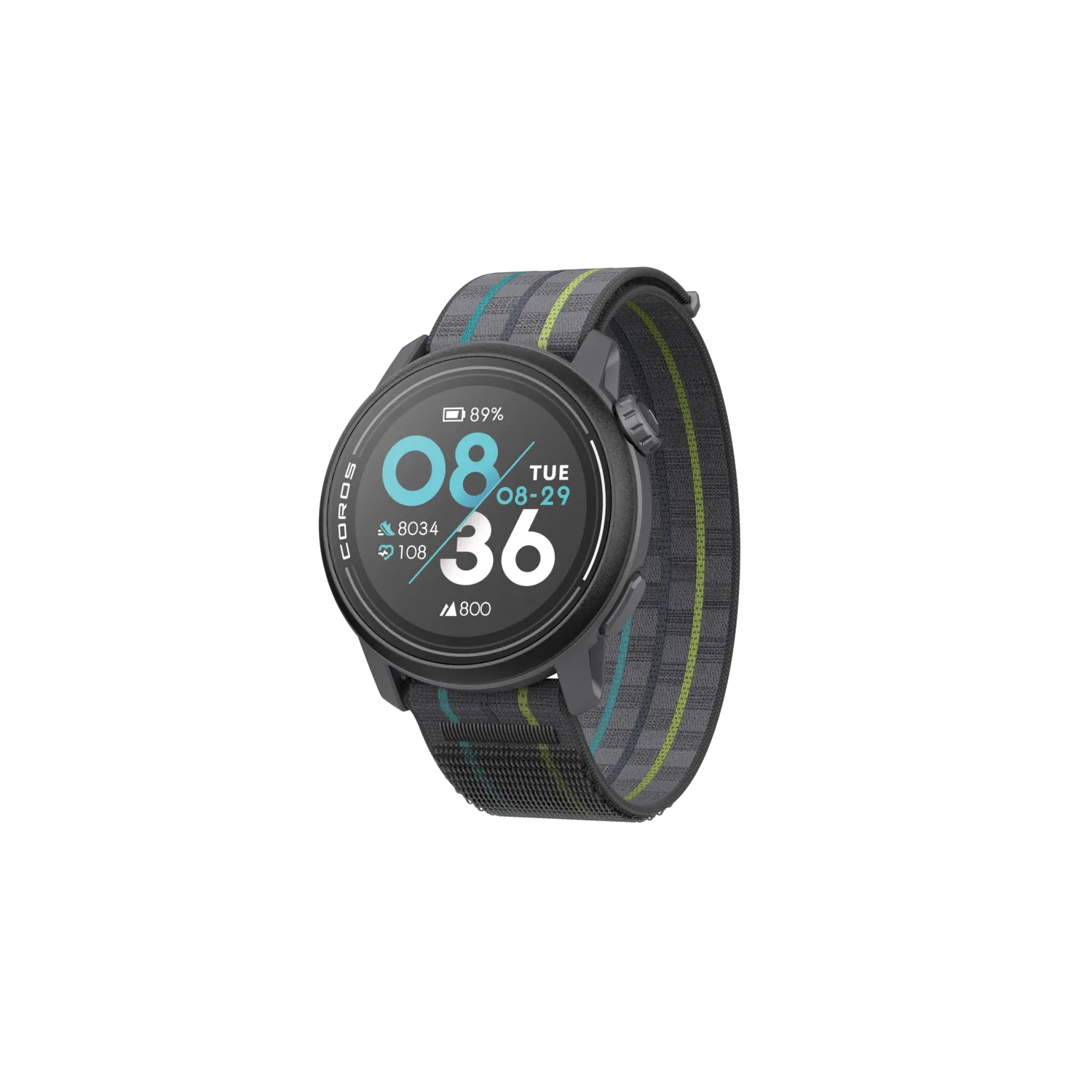 Coros Pace 3 Gps Sport Watch - Black Nylon Band