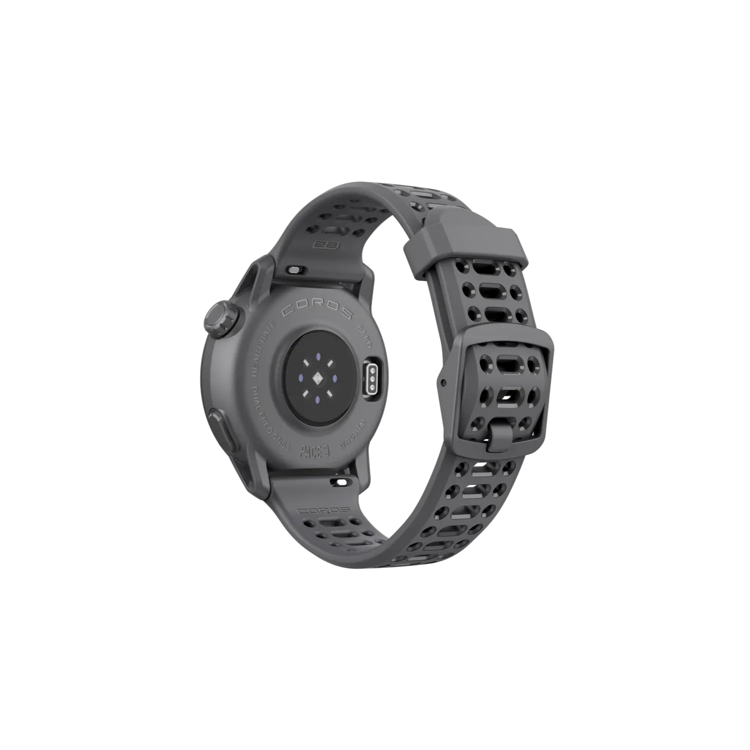 Coros Pace 3 Gps Sport Watch - Black Silicon Band