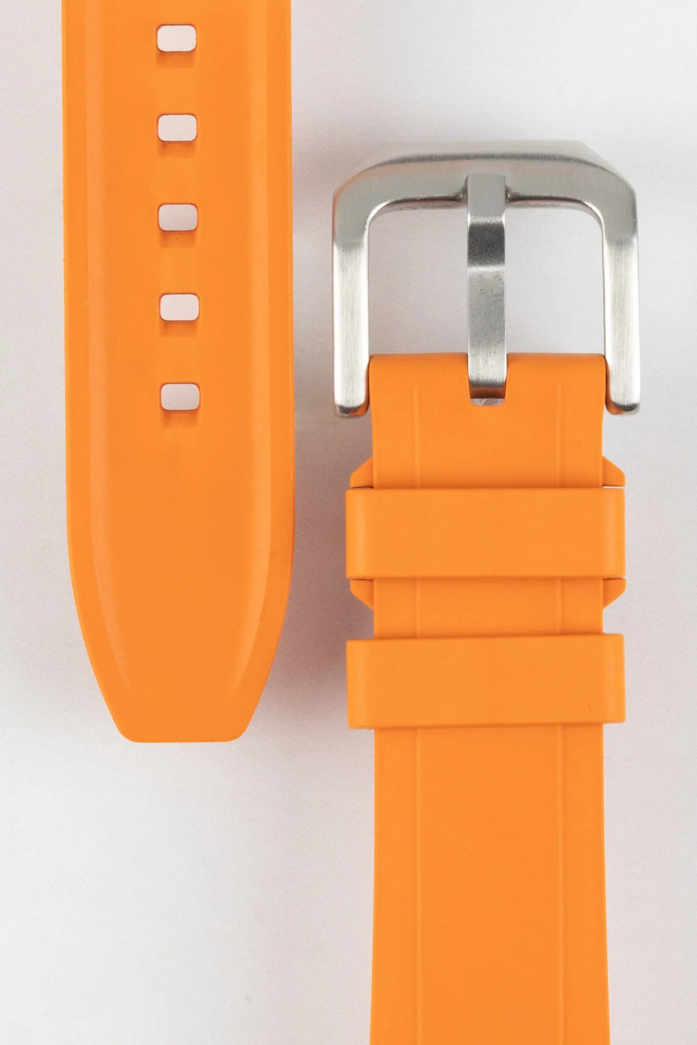 CRAFTER BLUE UX03 Orange FKM Rubber Watch Strap