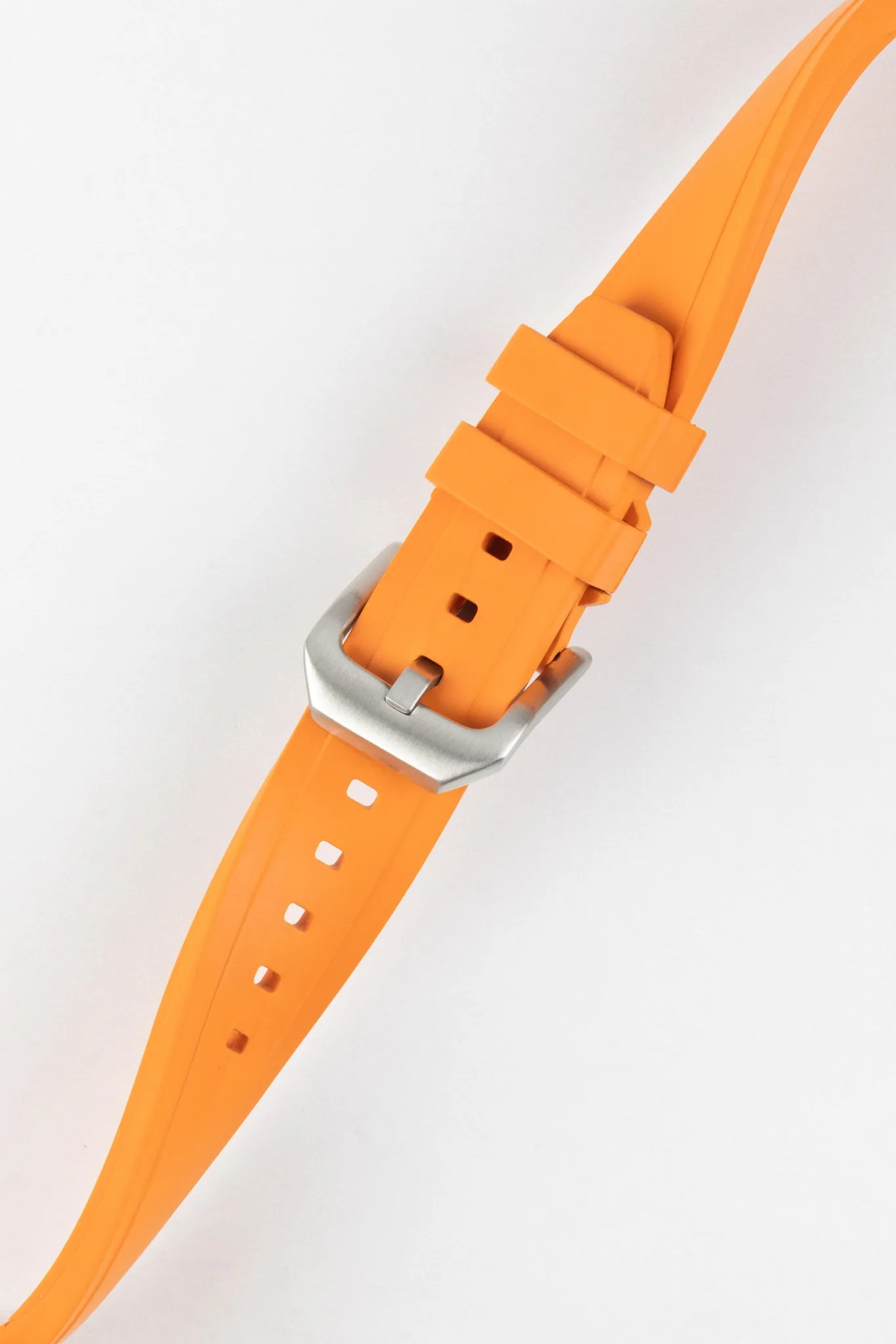 CRAFTER BLUE UX03 Orange FKM Rubber Watch Strap