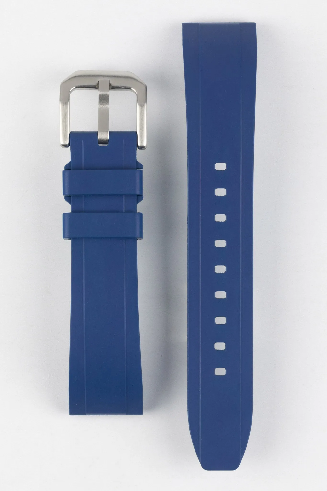 CRAFTER BLUE UX03 Royal Blue FKM Rubber Watch Strap