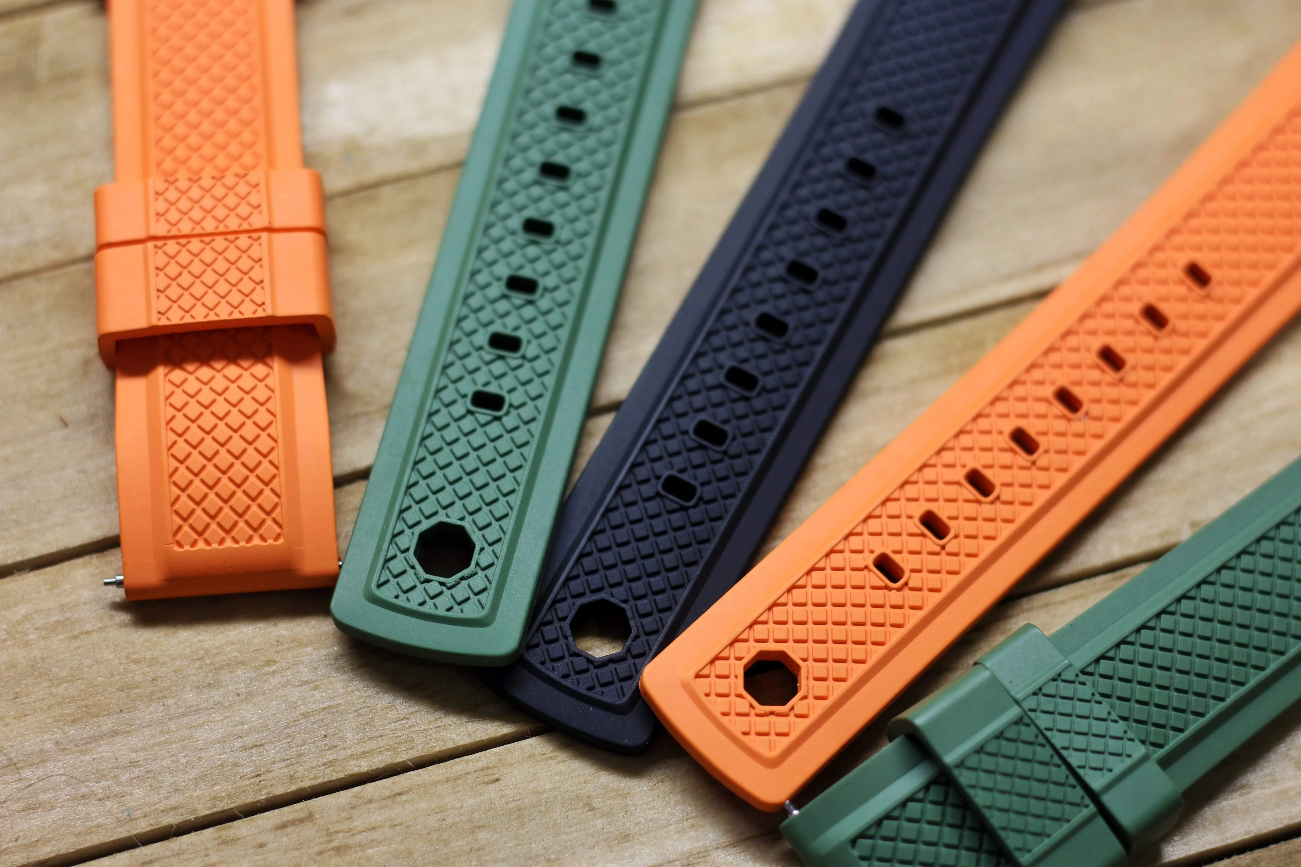 Crosshatch Rubber - Black