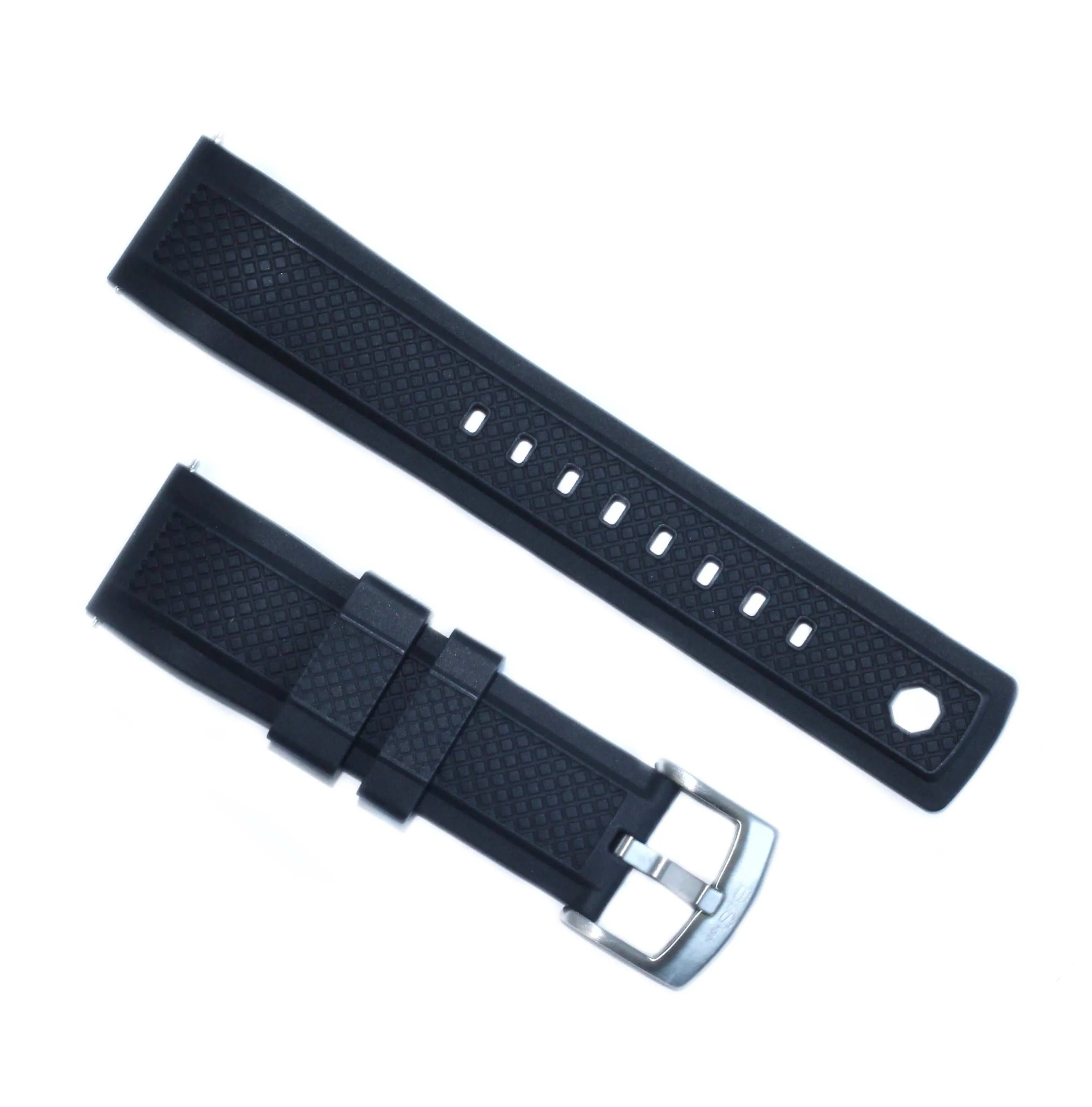 Crosshatch Rubber - Black