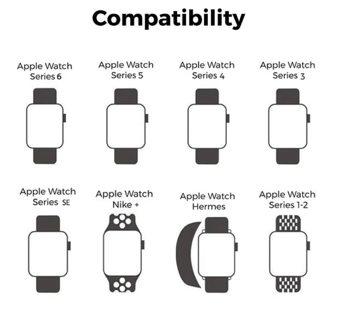 DelfiCase Leeds Watch Band for Apple Series and Fitbit/Sense