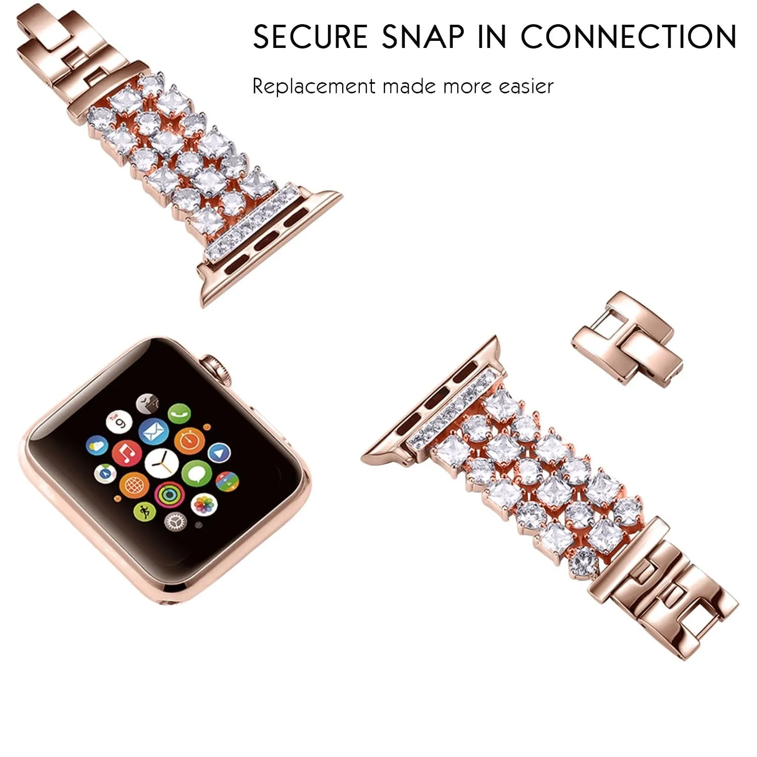 Diamond Apple Watch Band