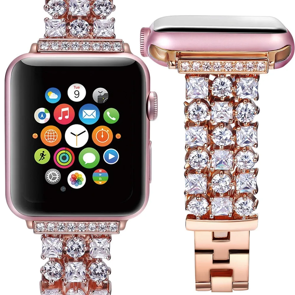 Diamond Apple Watch Band