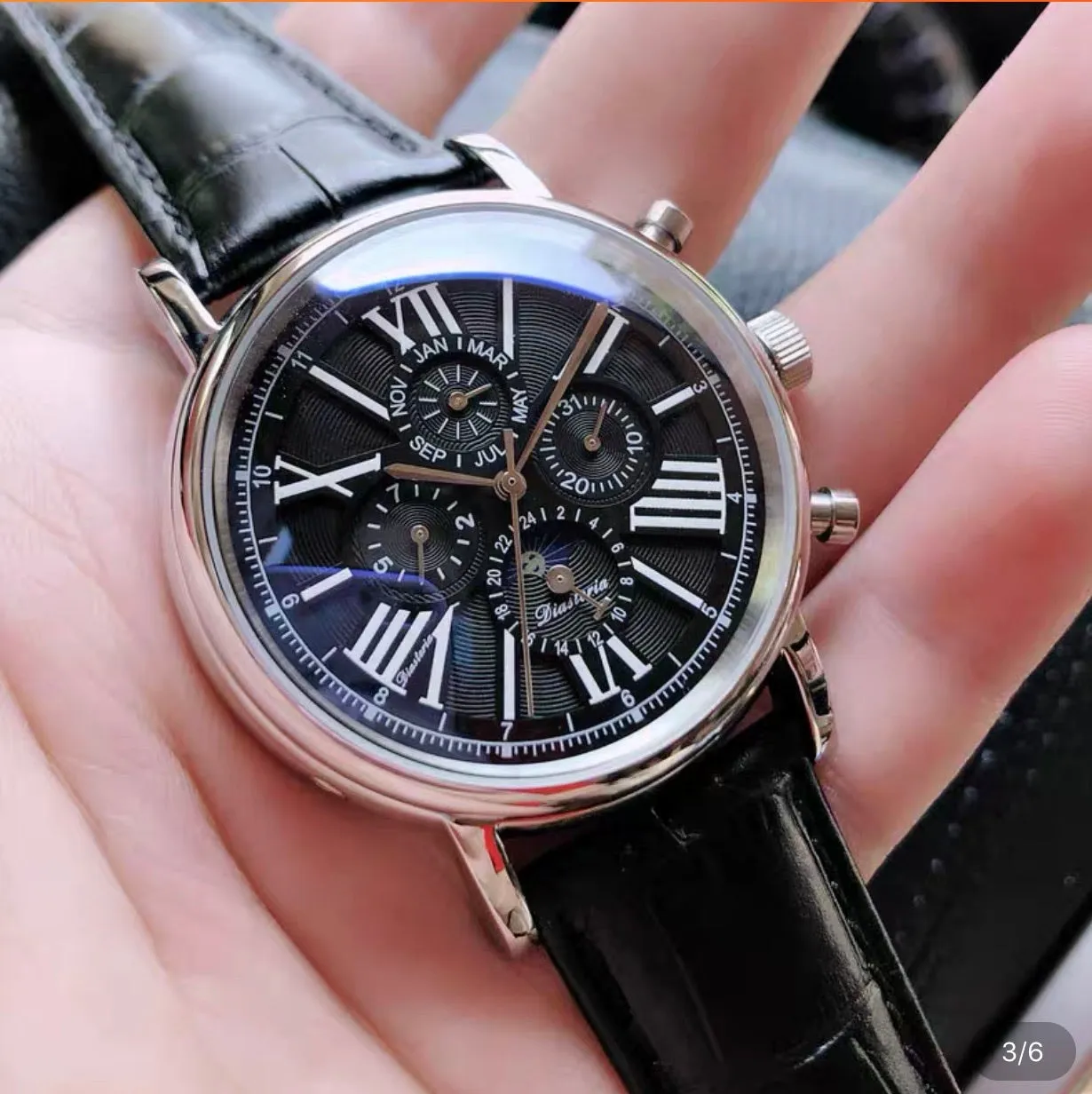 DIASTERIA Classic  Full Calender Mechanical Automatic watch