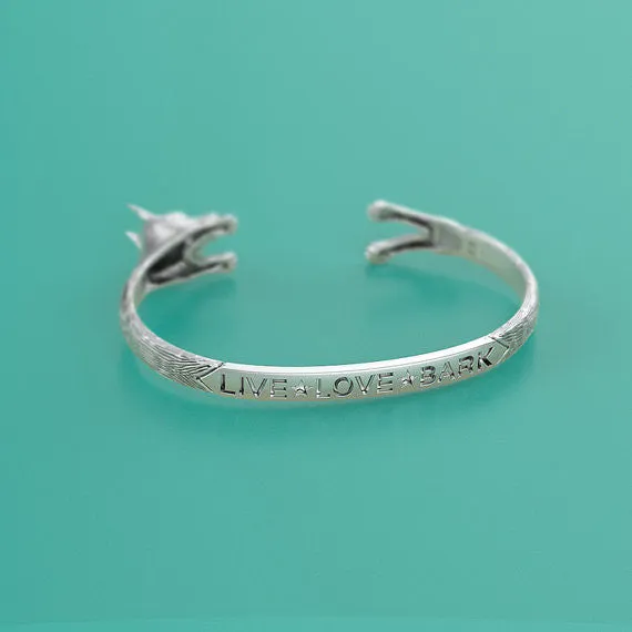 Doberman Pinscher Breed Jewelry Cuddle Cuff Bracelet