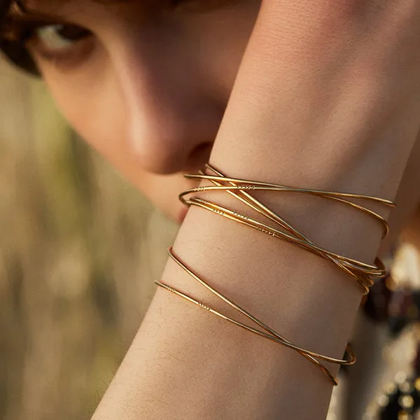 double bangle bracelet Duna