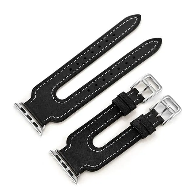 Double Buckle Cuff Watch Band