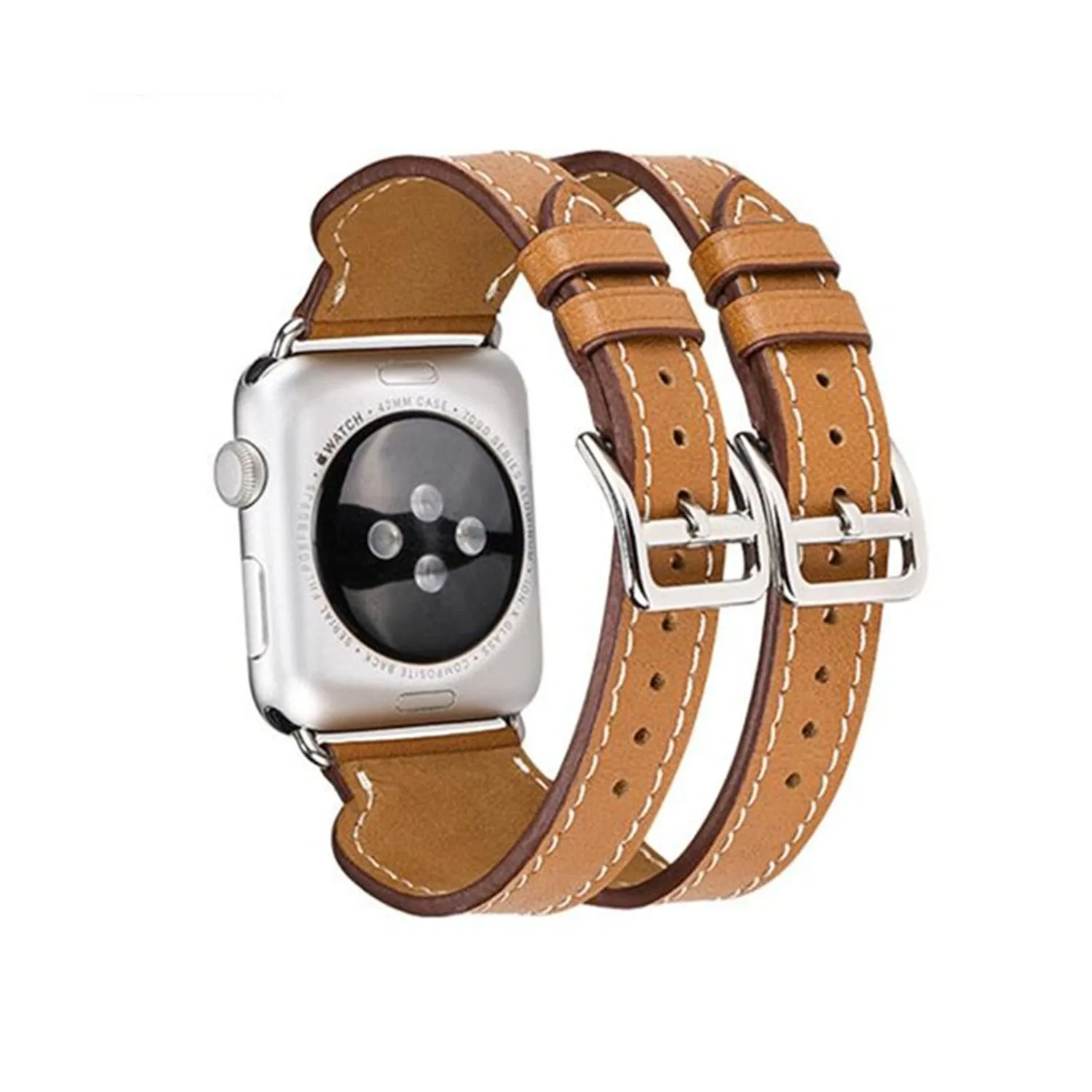 Double Buckle Cuff Watch Band
