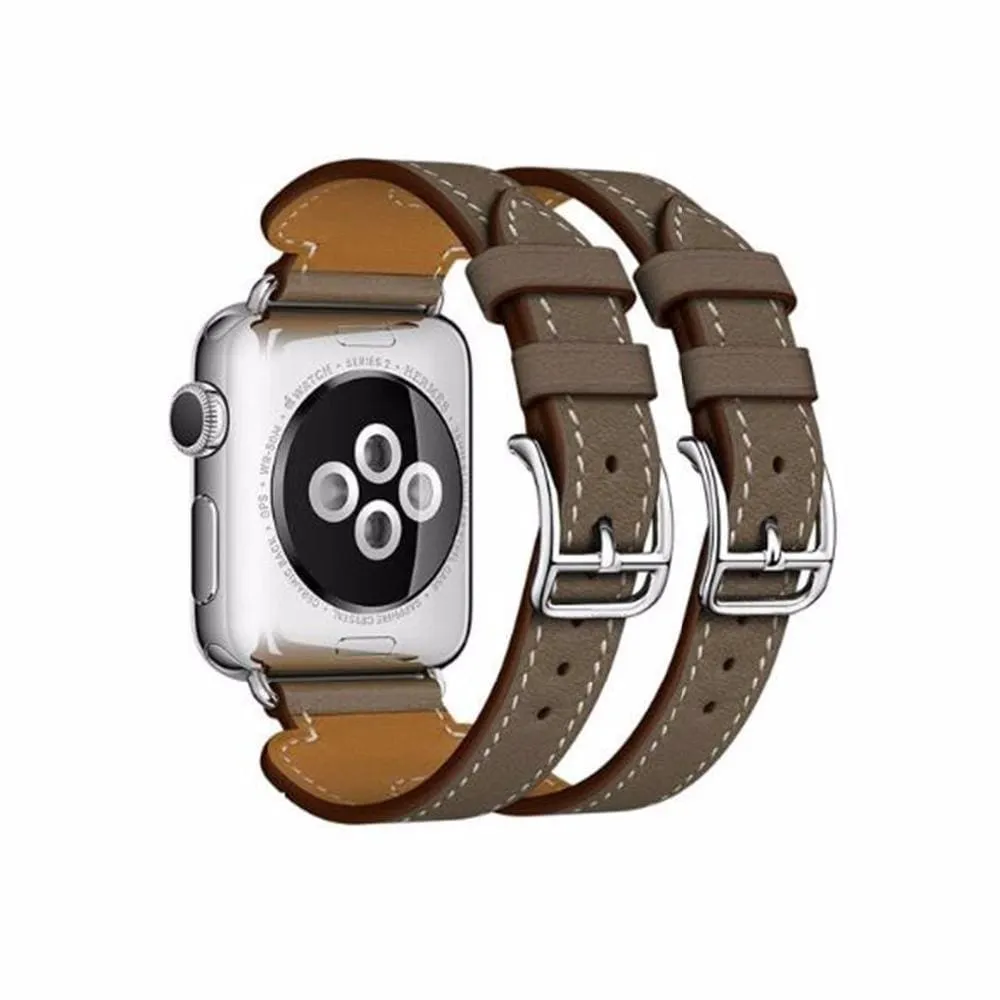 Double Buckle Cuff Watch Band
