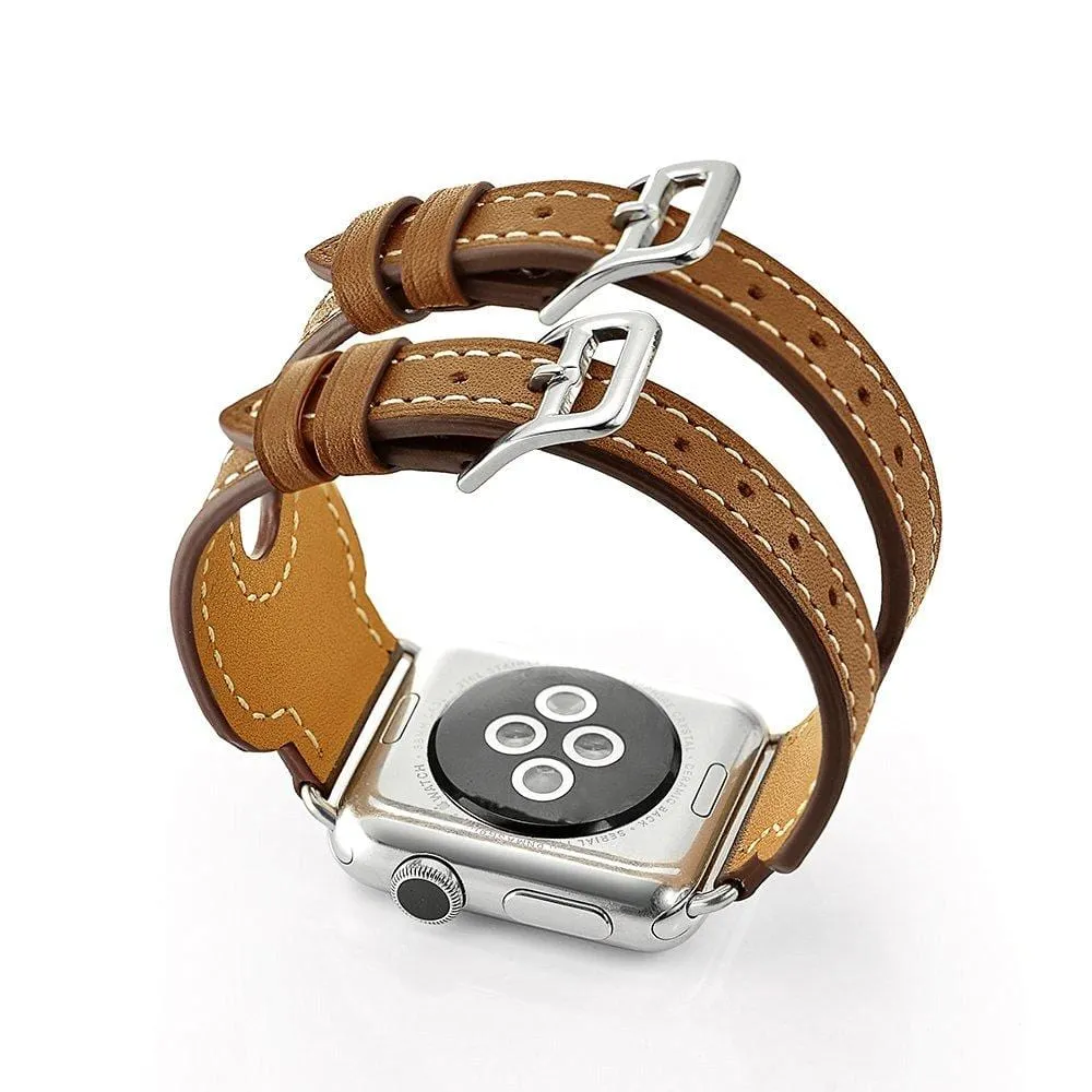 Double Buckle Cuff Watch Band