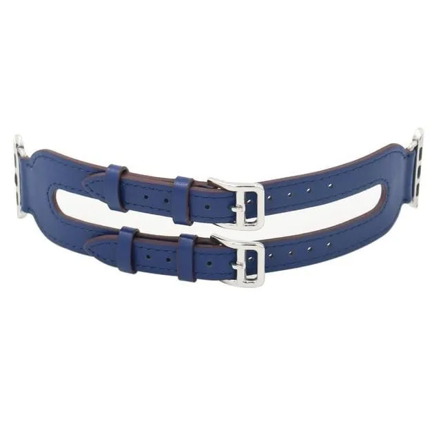 Double Buckle Cuff Watch Band