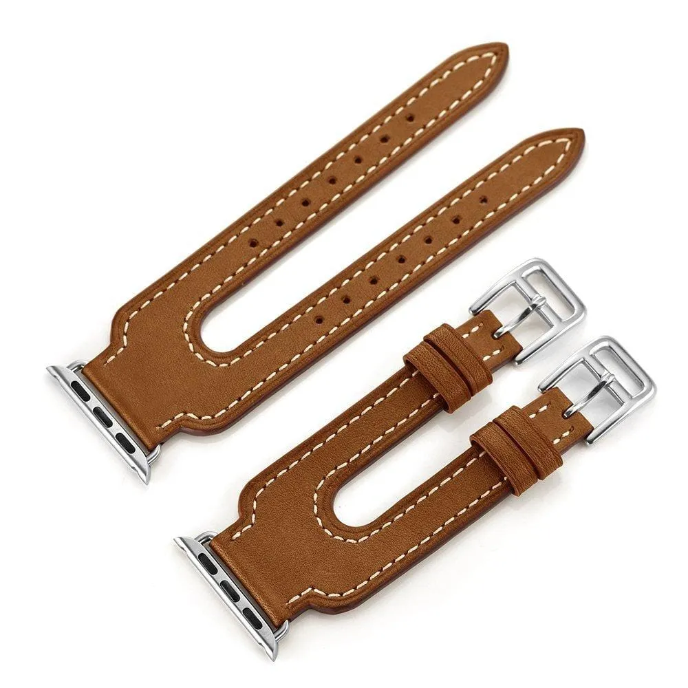 Double Buckle Cuff Watch Band