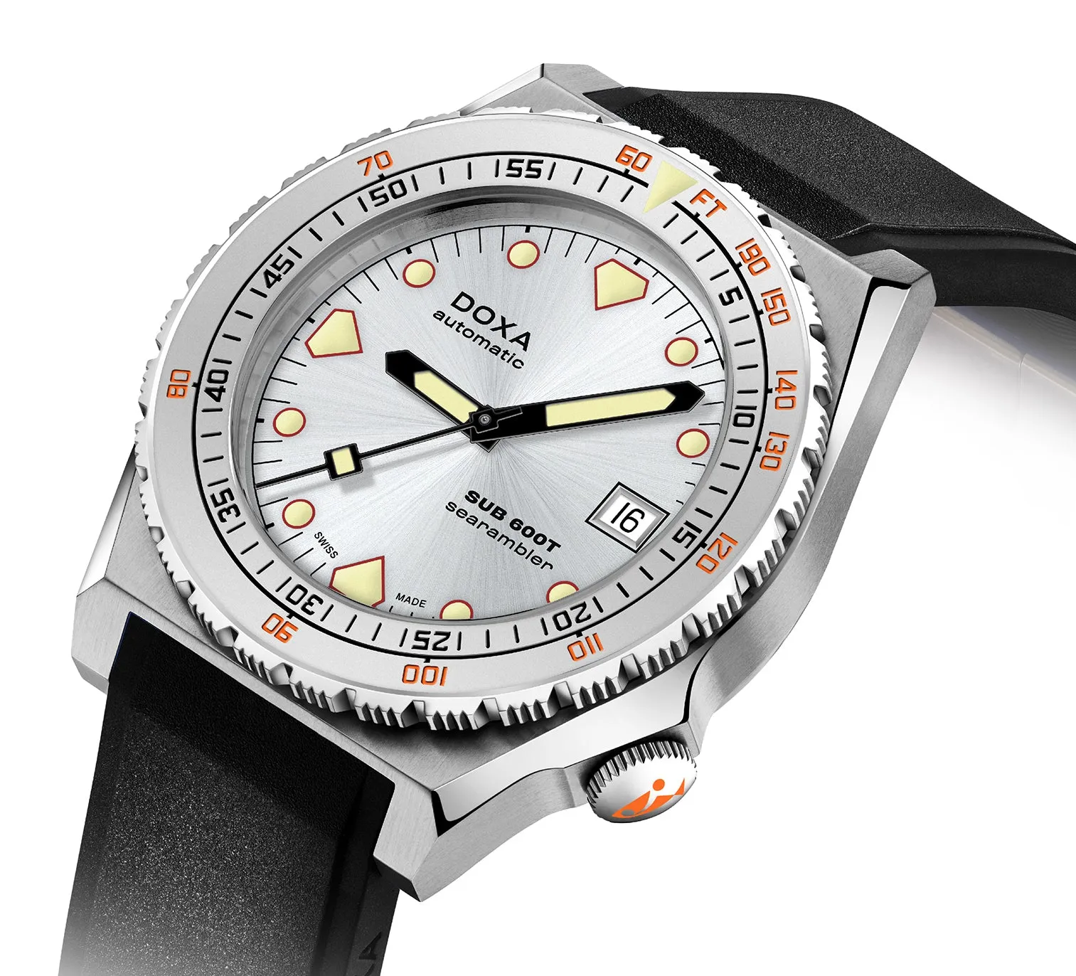 Doxa Watch SUB 600T Searambler Rubber D