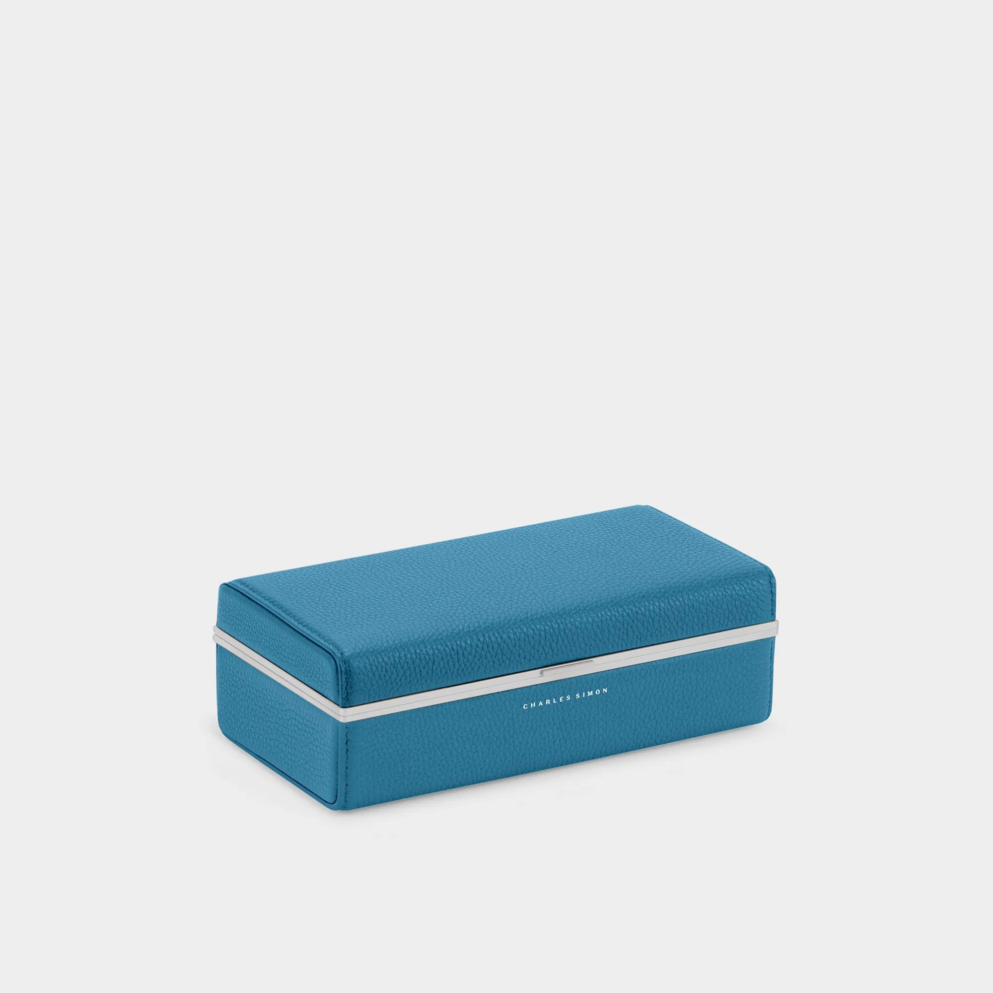 EATON 3 WATCH CASE - SKY BLUE / GREY