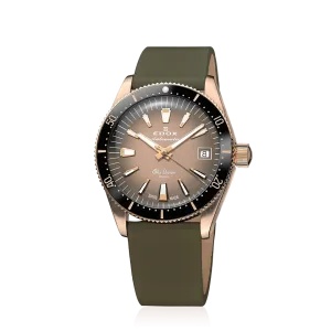 EDOX SWISS MADE 80131-37RNC-VDBEI SKYDIVER 38 DATE AUTOMATIC SPECIAL EDITION