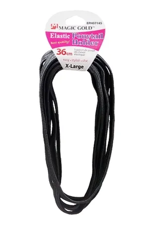Elastic ponytail holder