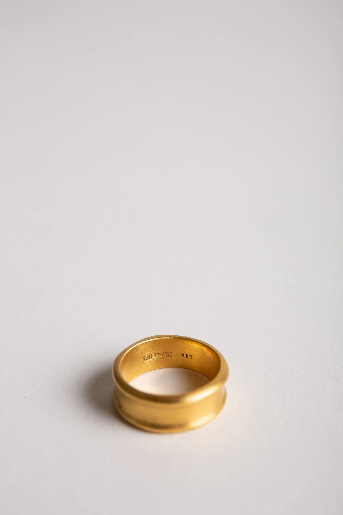 ELI HALILI | 22K CONCAVE RING