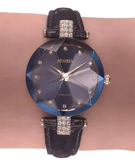 Facet Strass Swiss Ladies Watch J5.617.M