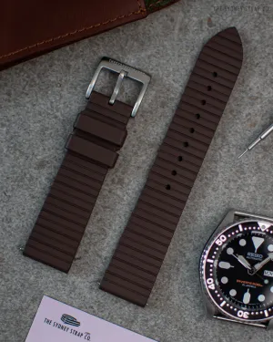 FKM QUICK RELEASE RIBBED - BROWN