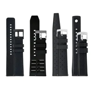 FKM Rubber - Black - 4 Pack Bundle