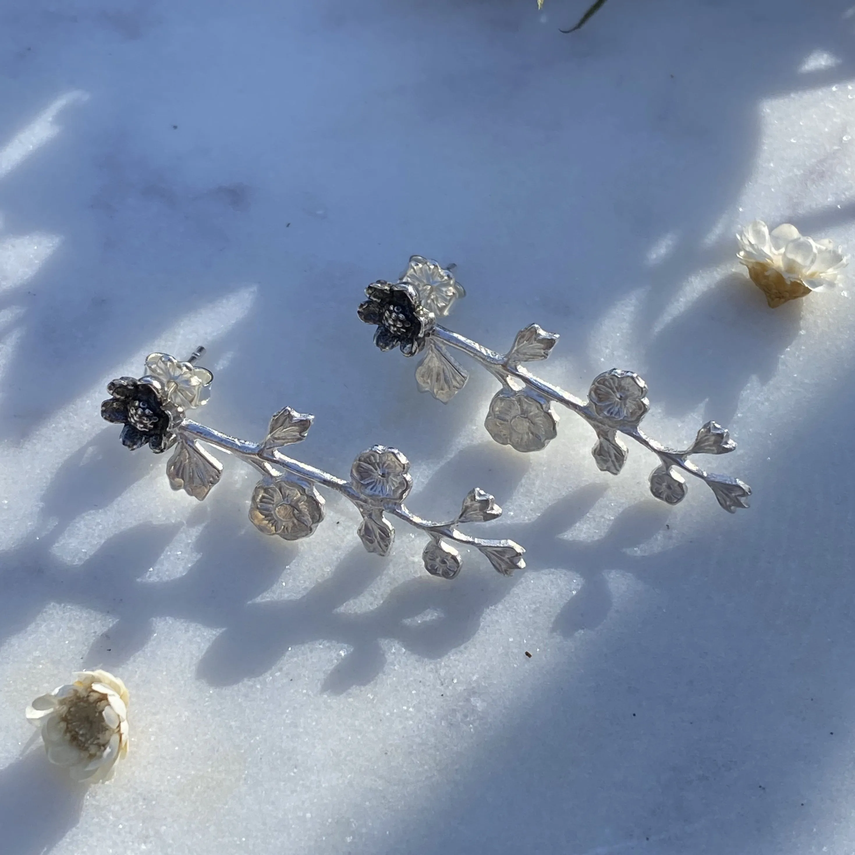 Floral Vine Earrings