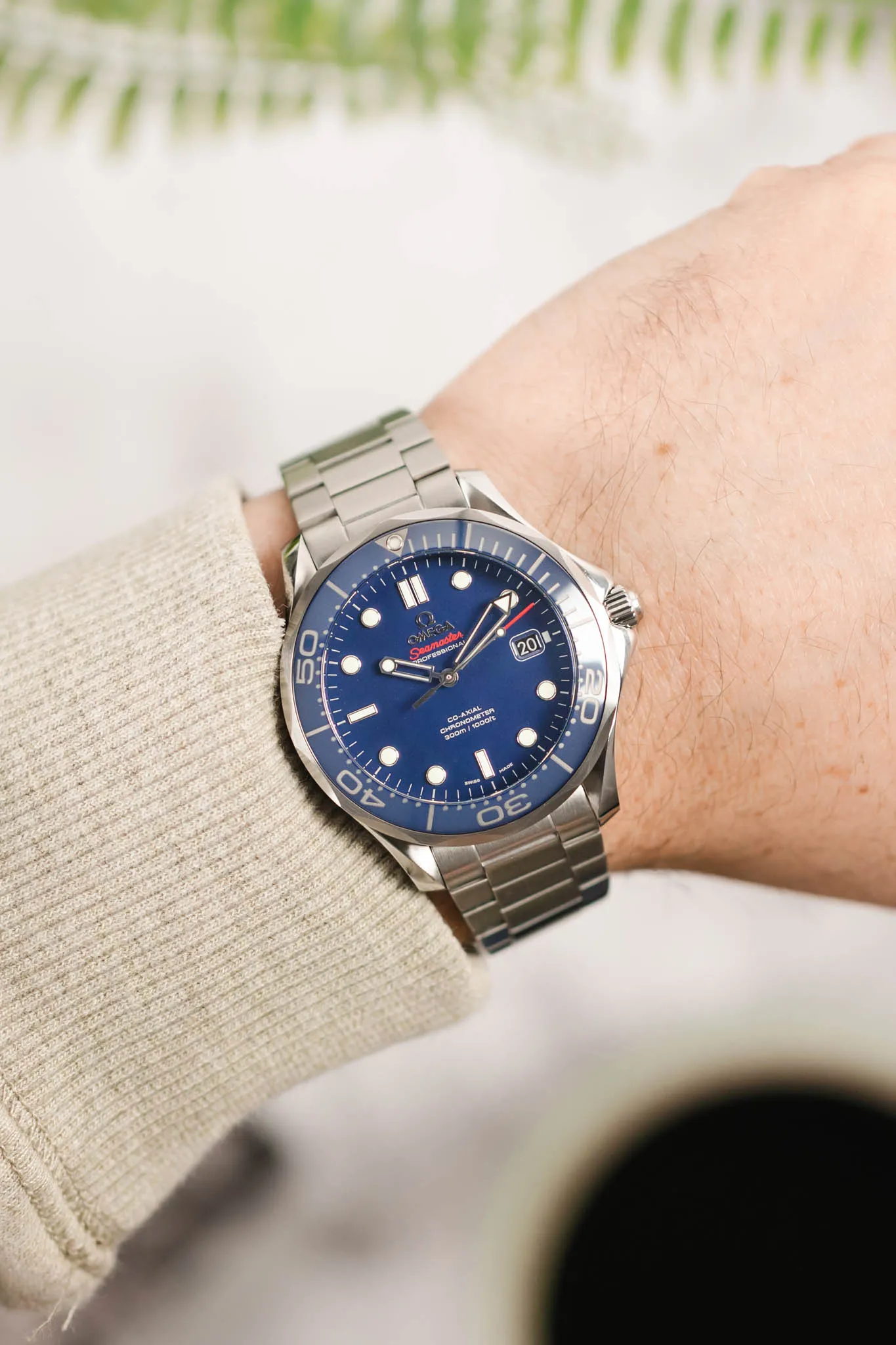 Forstner CONTEMPORARY FLAT LINK Bracelet for OMEGA Seamaster - Brushed