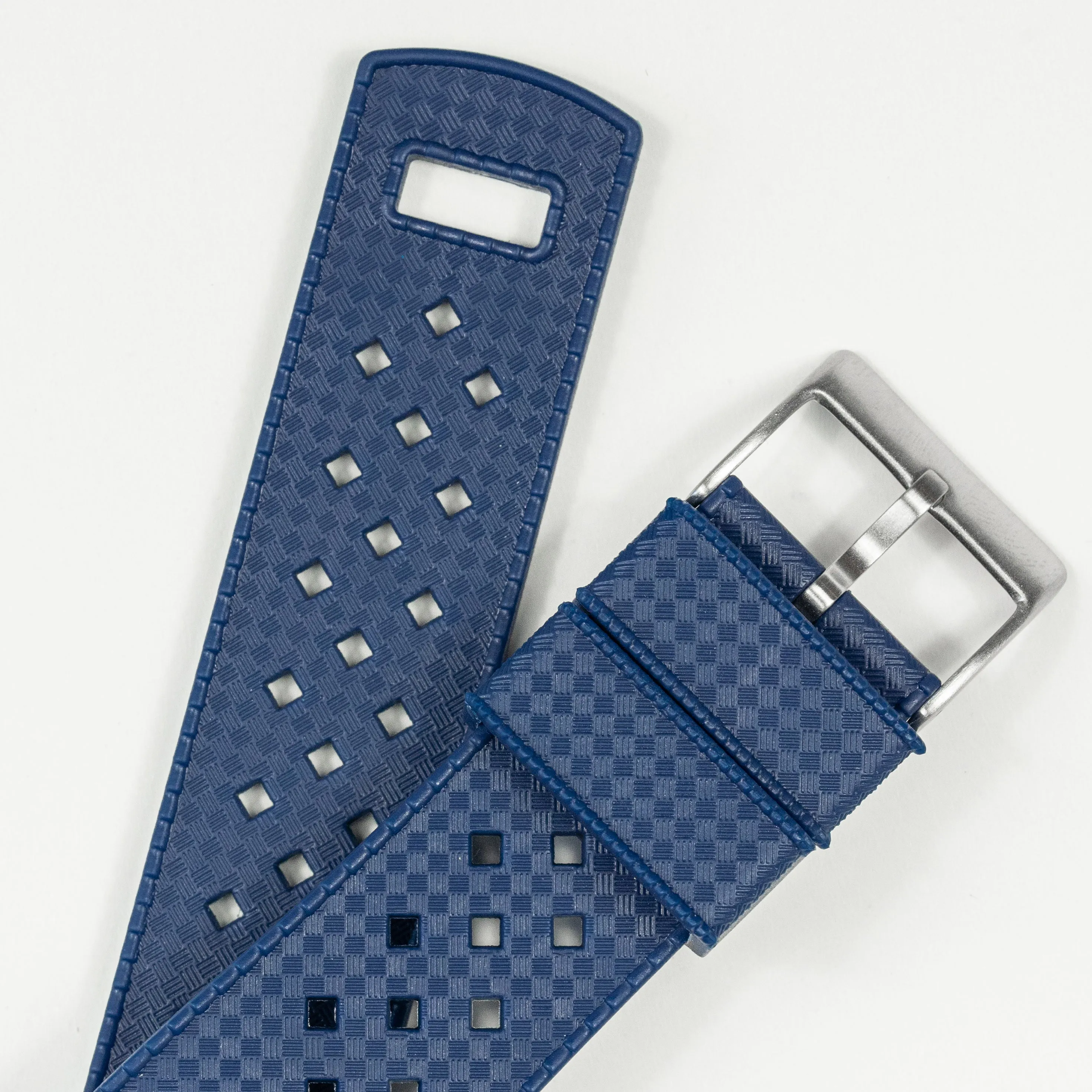 Fossil Q Tropical Style Navy Blue Watch Band