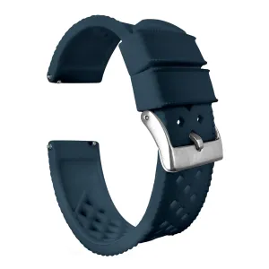 Fossil Q Tropical Style Navy Blue Watch Band