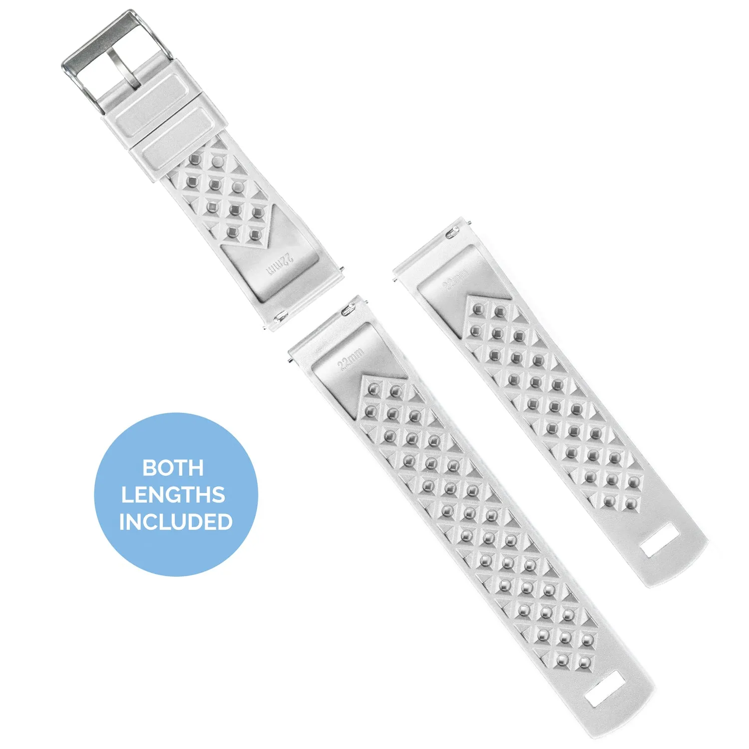 Fossil Q Tropical Style White Watch Band