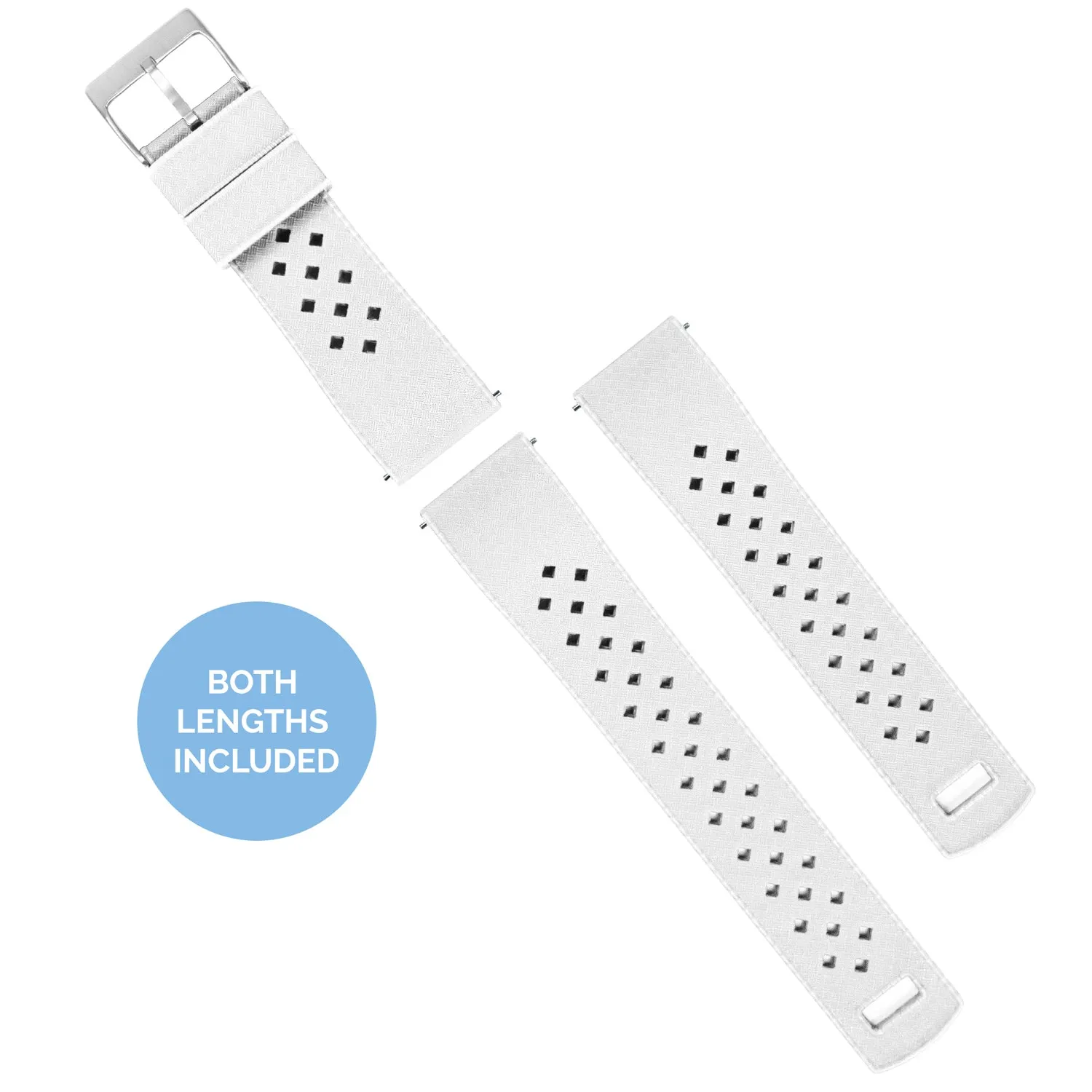 Fossil Q Tropical Style White Watch Band