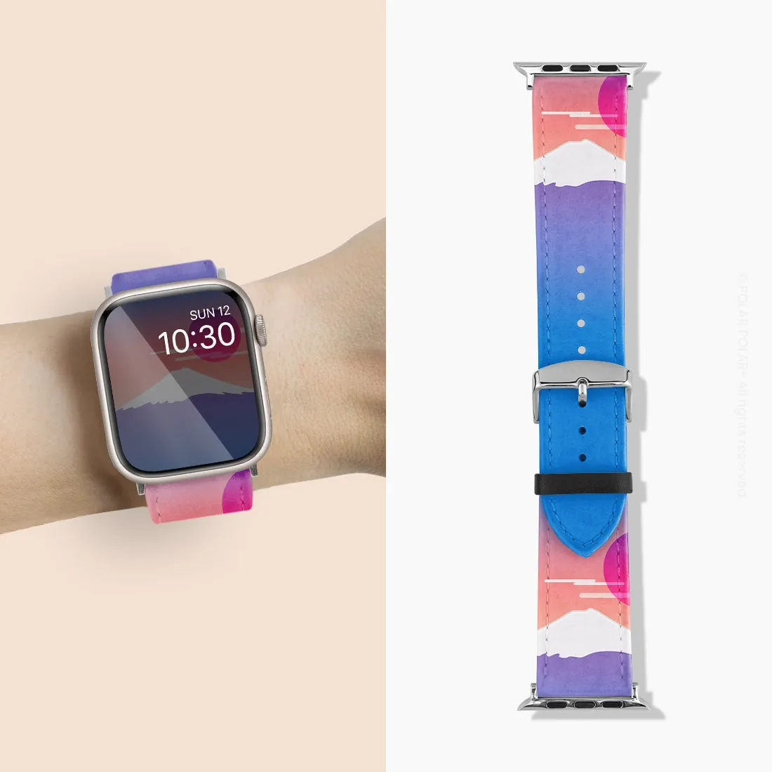 Fujisan Blue - Apple Watch Band