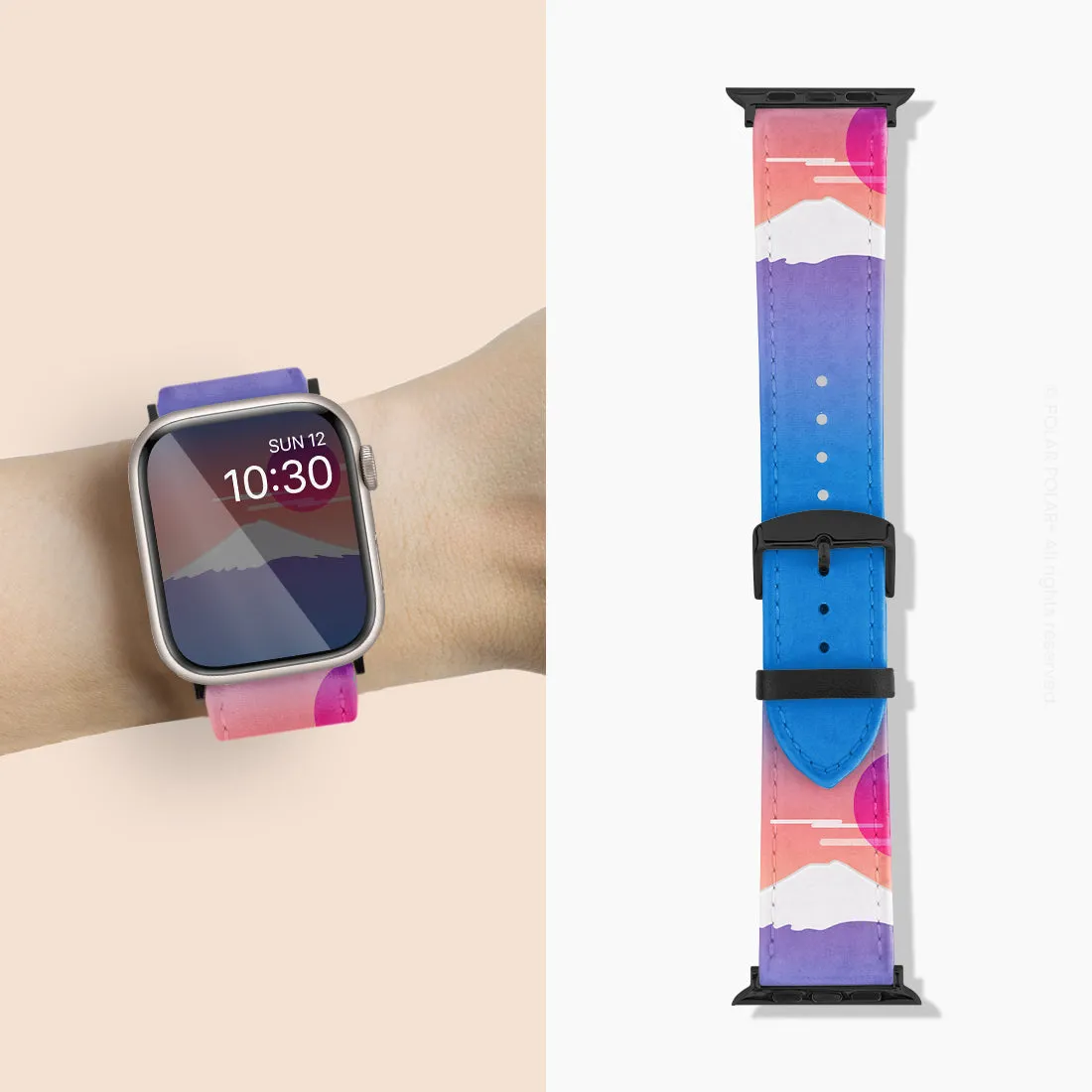 Fujisan Blue - Apple Watch Band