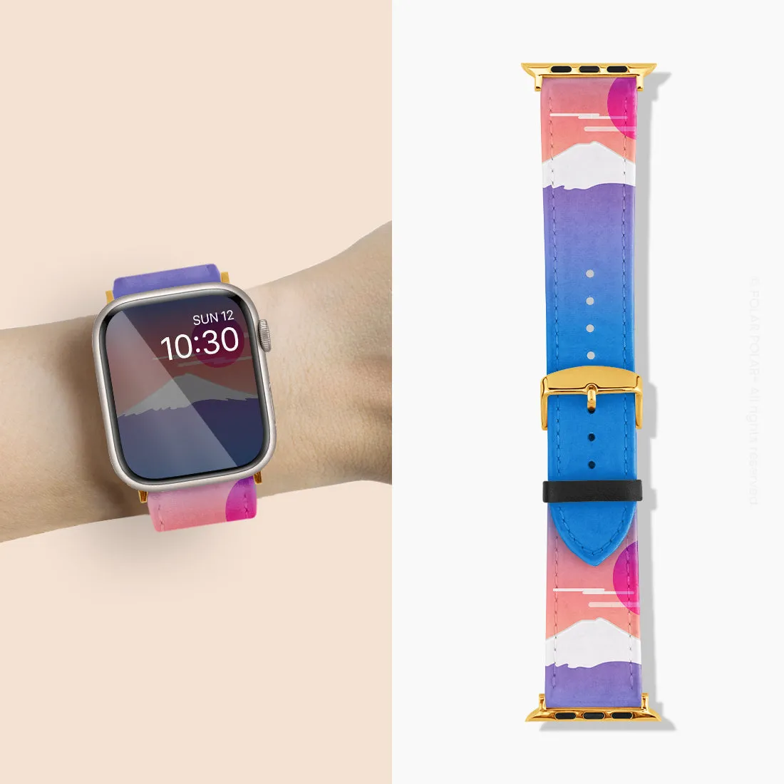 Fujisan Blue - Apple Watch Band