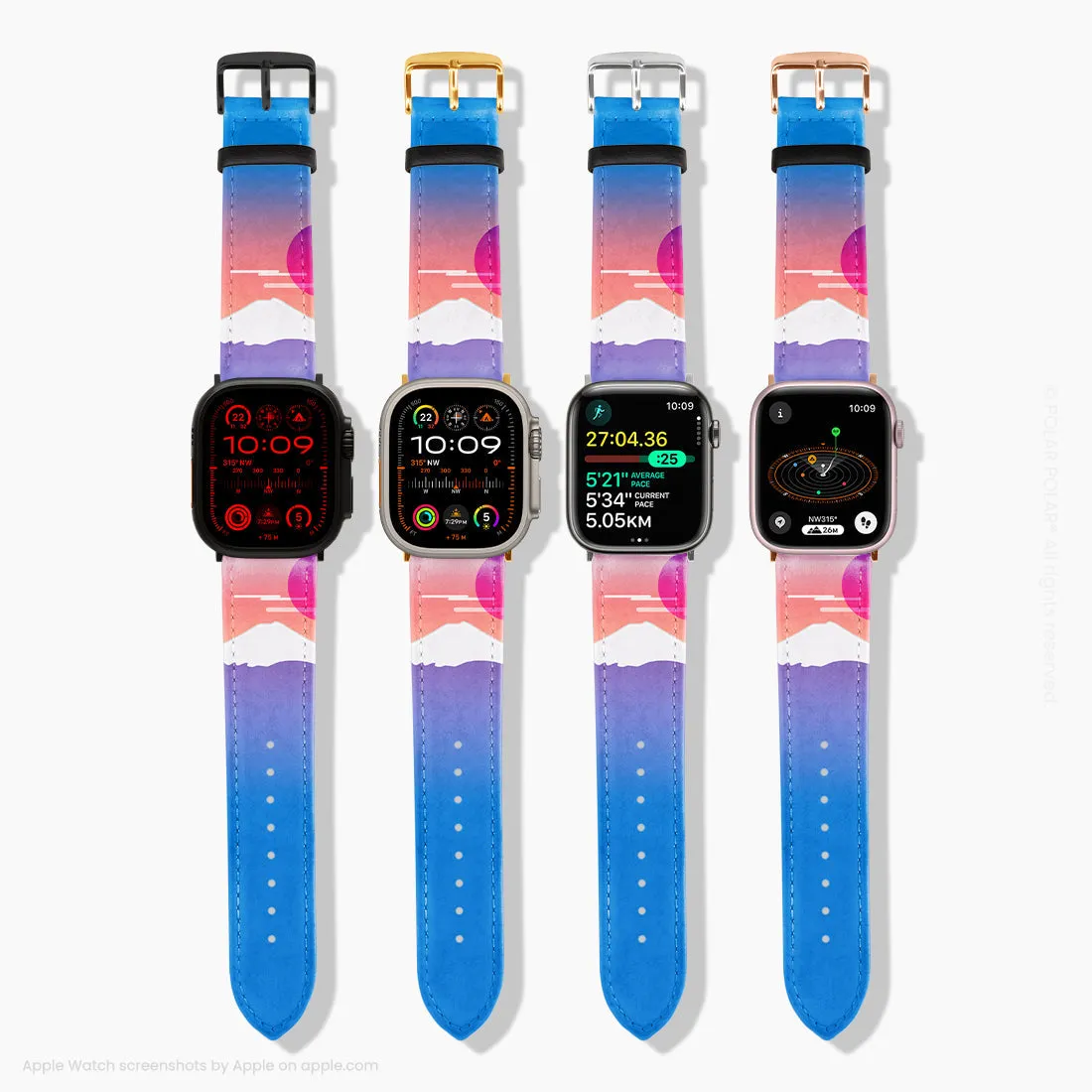 Fujisan Blue - Apple Watch Band